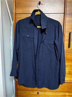 Uniqlo Navy Shirts